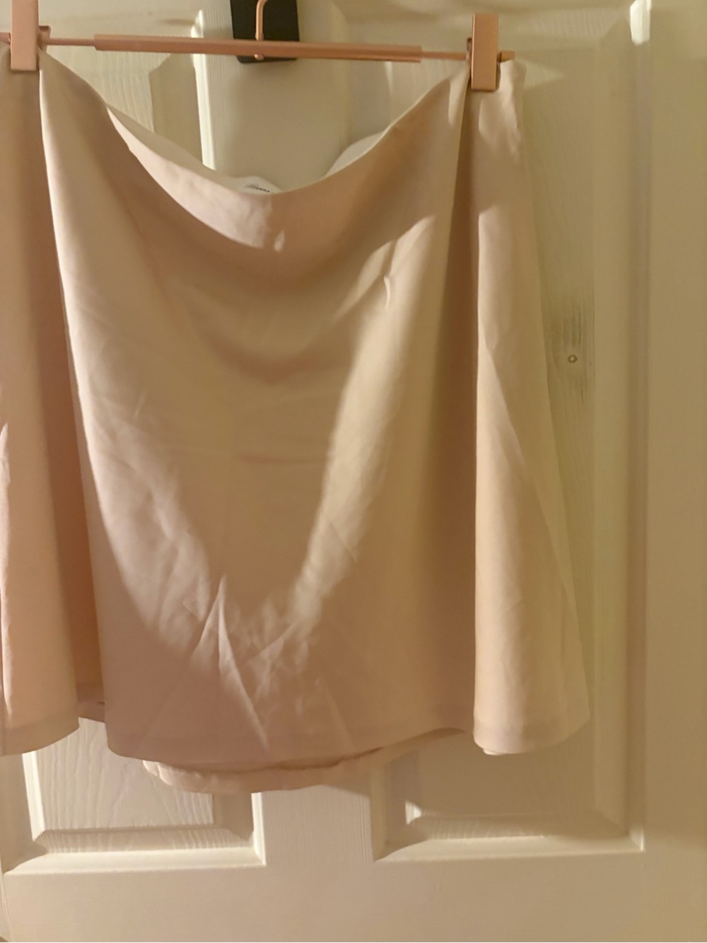 Lovers + Friends Cream A-Line Mini Skirt